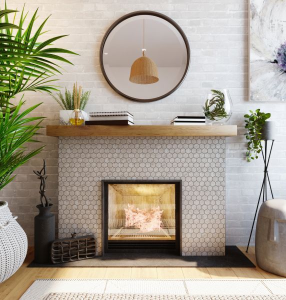 Fireplace Tile Installation