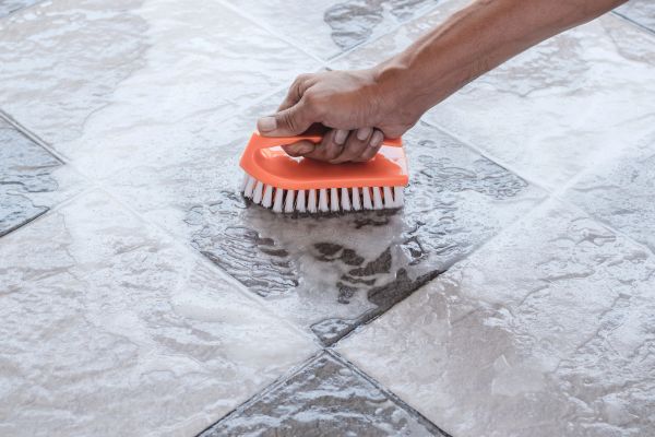 Bathroom Grout Cleaning