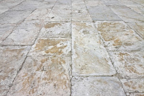 Limestone Pavers Installation
