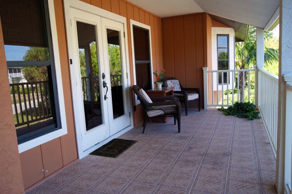 Balcony Tile Installation