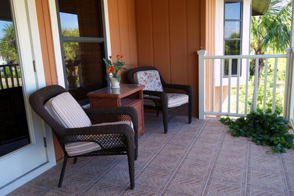 Porch Tile Repair