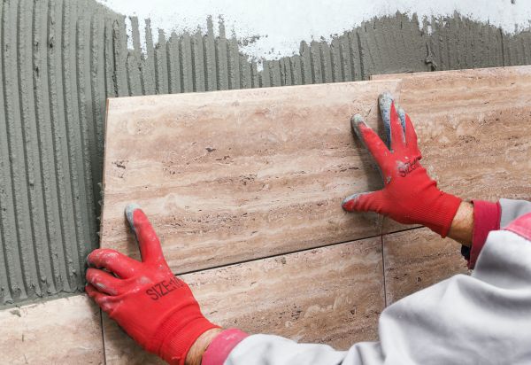 Balcony Tile Installation