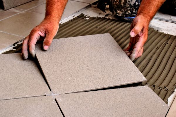 Ceramic Floor Installation